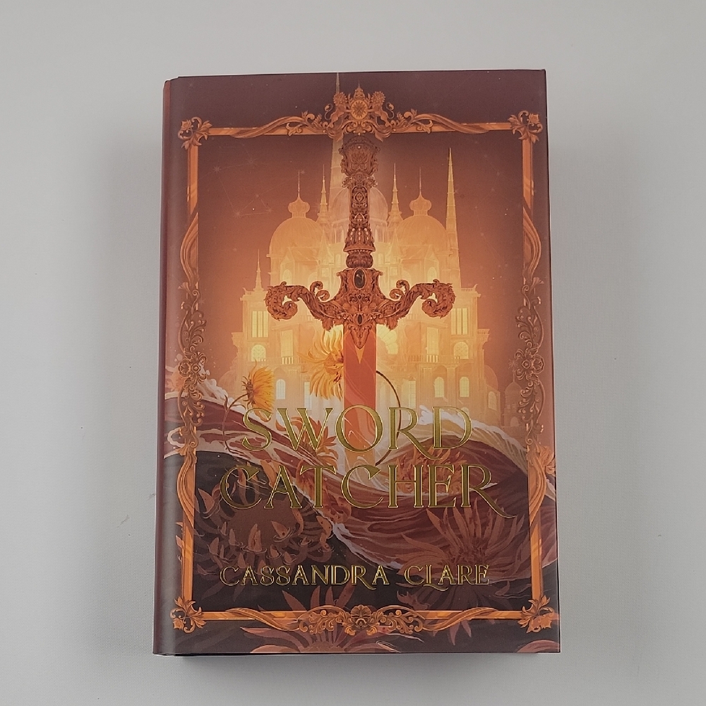 Sword Catcher Hardcover Book Sprayed Edges CLARE